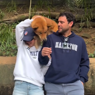 Sydney Sweeney and Scooter Braun in Hamilton Island Queensland 