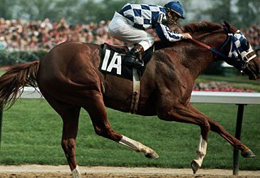 Which horse holds the record for the fastest time in Kentucky Derby race history?