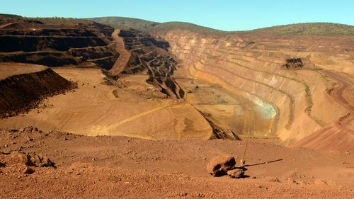 The price of iron ore has plunged from $120 a tonne 12 months ago to $63 tonne a tonne. (AAP)