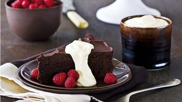 Choc fudge cake