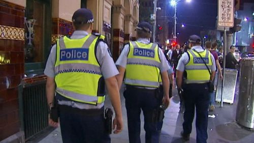 Officers are advised to wear their bulletproof vests at all time in uniform and to work in groups on patrol. (9NEWS)
