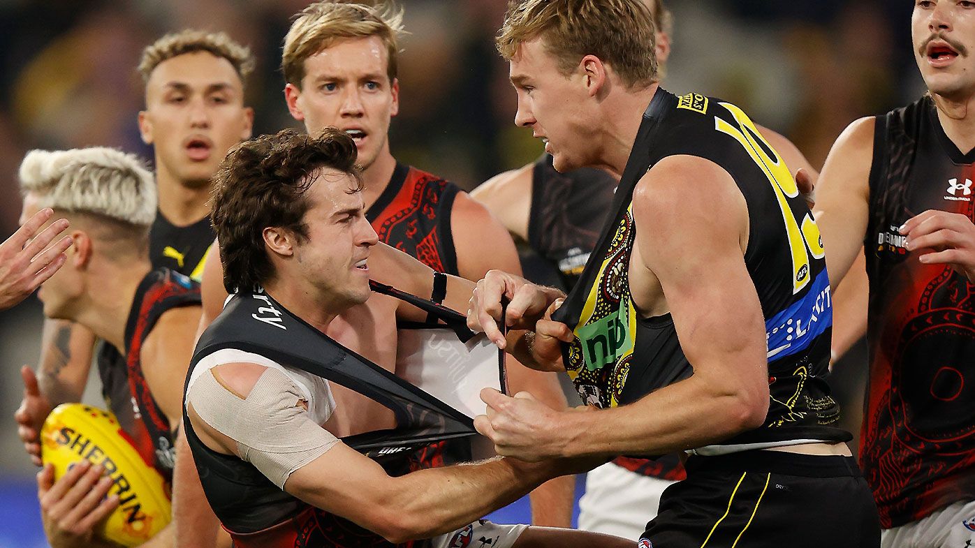 Kane Cornes unimpressed by Essendon's 'embarrassing' brawling response to icon's criticism