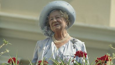 The Queen Mother (1900 - 2002) celebrates her 90th birthday in London, UK, 4th August 1990