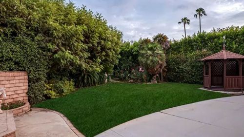 The manicured backyard is sure to be a hit with the new owner. Picture: Supplied