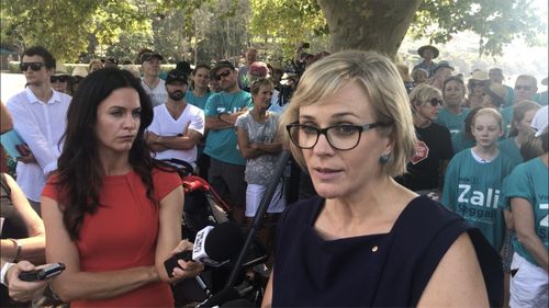 Zali Steggall launched her campaign against Tony Abbott yesterday.