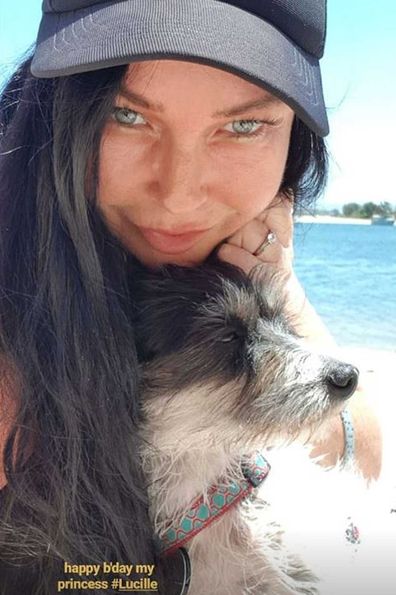 Schapelle Corby sparked engagement rumours with a beach selfie flashing a diamond ring.