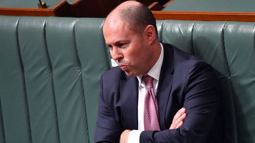 Treasurer Josh Frydenberg.