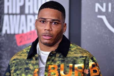 Nelly attends the 2021 BET Hip Hop Awards at Cobb Energy Performing Arts Center on October 01, 2021 in Atlanta, Georgia.