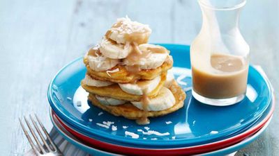 Recipe:&nbsp;<a href="http://kitchen.nine.com.au/2016/05/16/16/59/coconut-rice-pancakes" target="_top">Coconut rice pancakes</a>