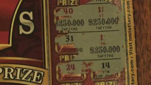 John Wines' misprinted lottery ticket. (KOB4)