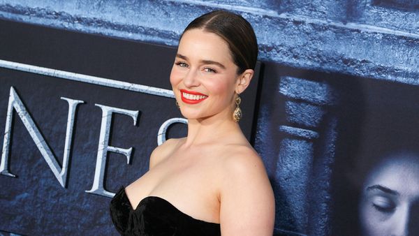 Emilia Clarke - star of Game of Thrones - and owner of dead cool name. Image: Getty. 