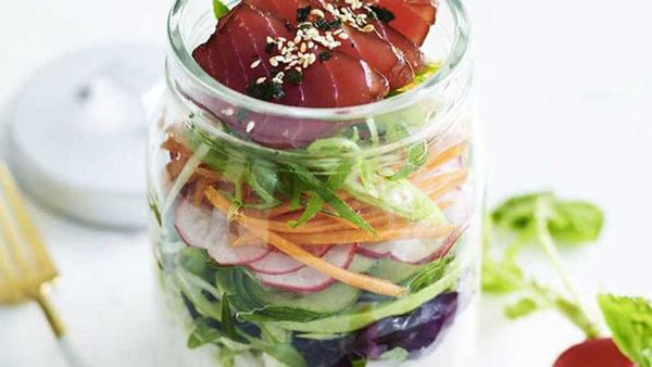 Salad in a jar