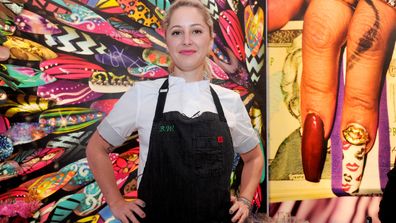 Chef Brooke Williamson poses during TNT's Claws Brunch by Chef Brooke Williamson, presented by TNT Supper Club at West Edge on May 21, 2017 in New York City