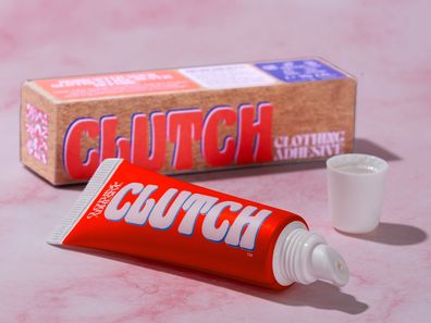 Clutch Glue, the viral fashion glue created by Annabel Hay.