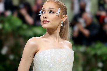 Ariana Grande attends The 2024 Met Gala Celebrating &quot;Sleeping Beauties: Reawakening Fashion&quot; at The Metropolitan Museum of Art on May 06, 2024 in New York City. 