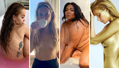 Vintage Celebrity Candid Nude - Naked celebrities on Instagram photos: Celebrities bare all, the powerful  messages behind these body-confident photos