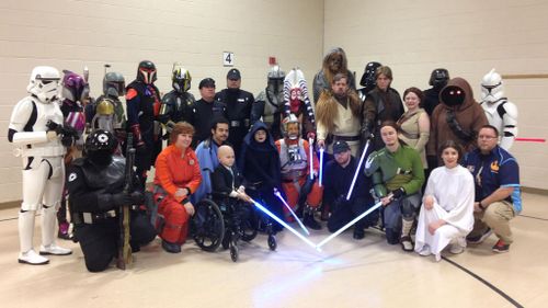 Kind stranger throws six-year-old boy with cancer a Star Wars themed birthday