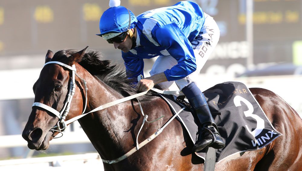 Winx scored another victory taking out the George Main Stakes at Randwick.(AAP)