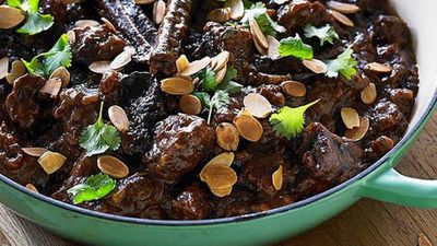 Hayden Quinn's beef casserole with dried plums