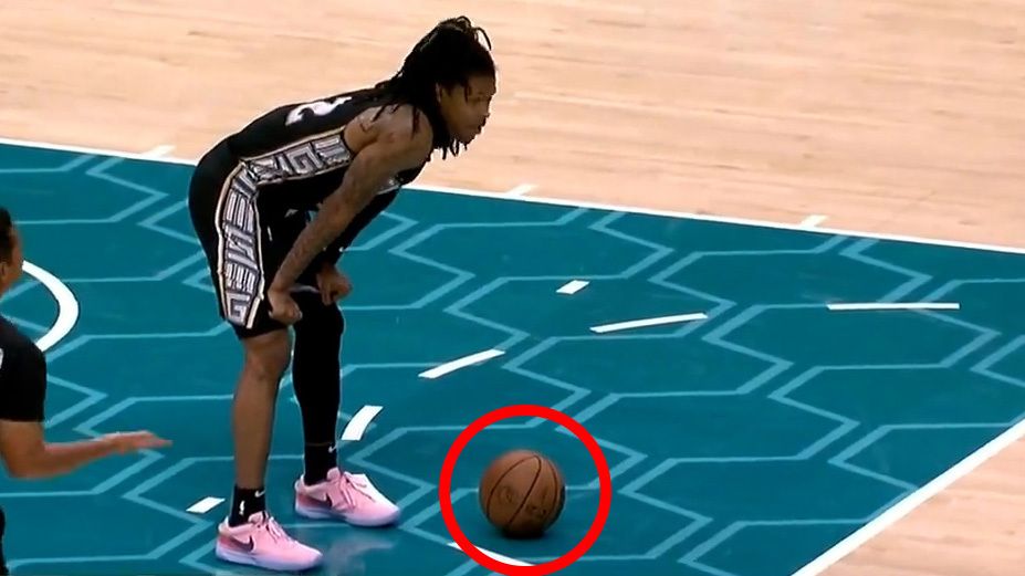 Memphis Grizzlies star Ja Morant hilariously wasted 27 seconds of game time without even touching the ball late in the third quarter of their 131-107 win over the Charlotte Hornets.
