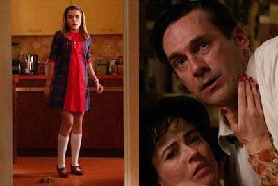 The '60s advertising drama limped a bit this season, but still had the power to shock when Don Draper's (Jon Hamm) daughter Sally (Kiernan Shipka) walked in on him having sex with neighbour Sylvia (Linda Cardellini). No wonder she asked to go to boarding school! Sally Draper's innocence was lost forever.<br/>