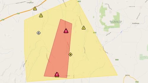 UPDATE: Emergency bushfire warning downgraded in north-east Victoria