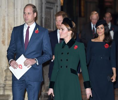 Prince William, Kate Middleton, Prince Harry, Meghan Markle