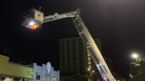 French tourist arrested on drugs charges in Cairns after police forced to deploy cherry picker