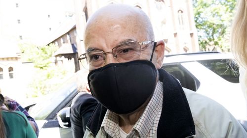 Former Labor MP Eddie Obeid arriving at Darlinghurst Court for his sentencing today. ICAC