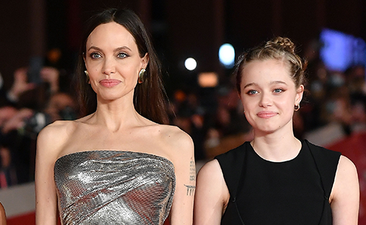 Angelina Jolie&#x27;s teen daughters Zahara and Shiloh join her on red carpet in Rome.