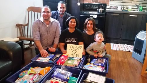 Syrian refugees band together to help Canada wildfire victims