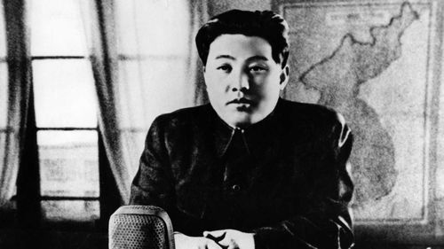 Kim Jong-un's grandfather Kim Il-sung in 1950. (AP)