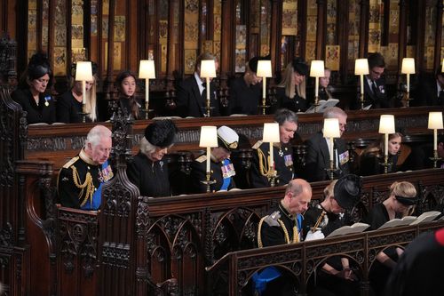 The committal service at St George's Chapel, Windsor Castle, took place following the state funeral at Westminster Abbey. A private burial in The King George VI Memorial Chapel followed.