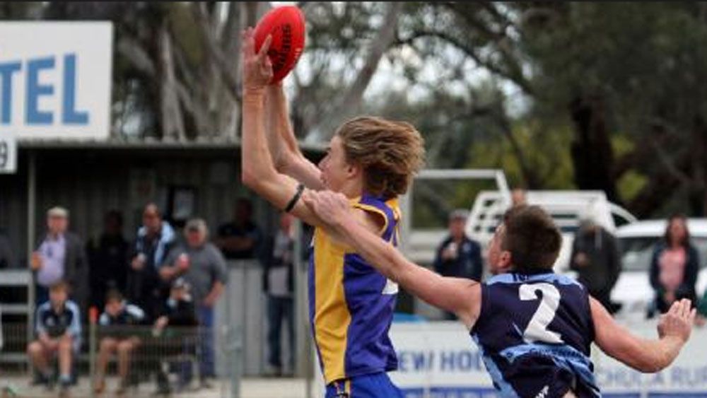 Todd Marshall in action for his club Deniliquin.(Supplied)