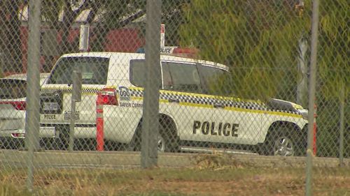 A man has died after being hit by a truck at the Edinburgh RAAF base in South Australia this morning.