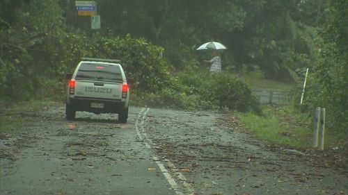 The wild weather is expected to continue throughout Monday before easing on Tuesday.
