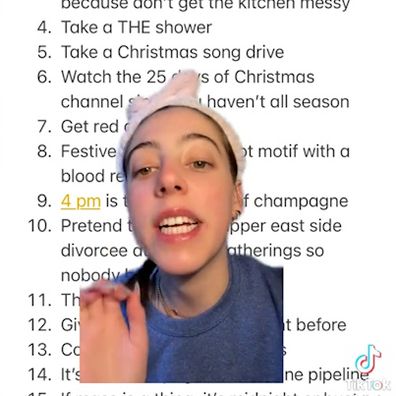 Woman on TikTok shares her strict Christmas Eve rules