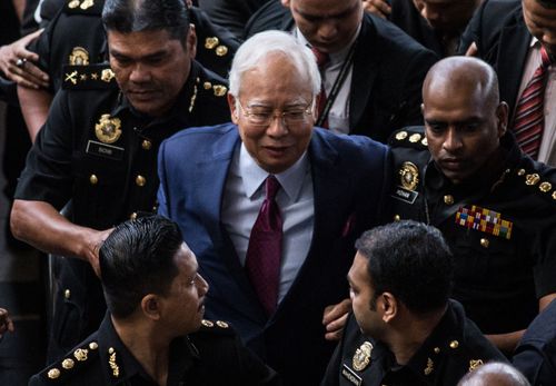 Former Malaysia Prime Minister Najib Razak.