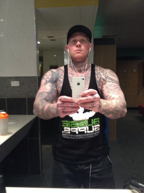 Thomas Windsor, has alleged links to the Rebels outlaw bikie gang. (Facebook)