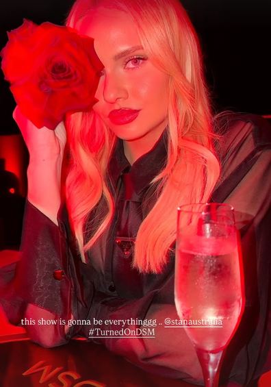 Alli Simpson at event for Stan's Turned On dirty sexy money