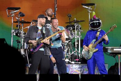 Coldplay performs in Melbourne