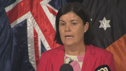 Chief Minister Natasha Fyles announces new alcohol bans in central Australia.