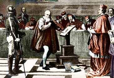When did the Roman Inquisition find Galileo Galilei guilty of heresy?