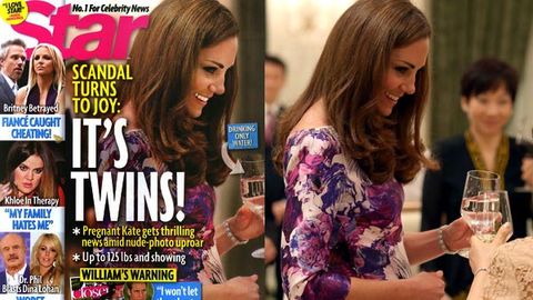 Scoop or scandal? Magazine accused of faking Duchess Kate's 'baby bump'