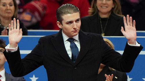 Barron Trump is the youngest son of the president.
