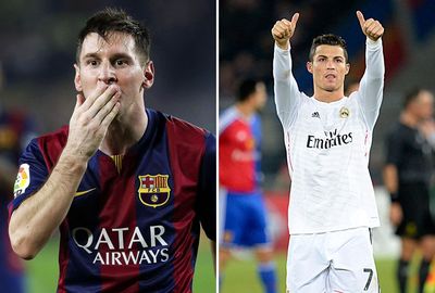 The scoring battle between Messi and Cristiano Ronaldo continued at pace. (AAP)