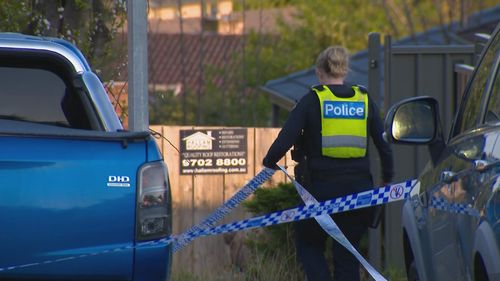 A teenage boy is in hospital after a house was shot at in Endeavour Hills, Melbourne.