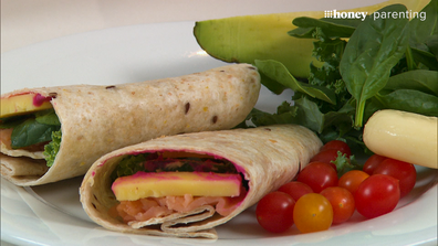 Nutritionist Susie Burrell's top five quick and healthy breakfast for kids. Breakfast wrap