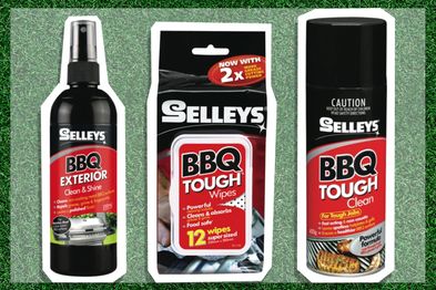 9PR: Selleys BBQ Exterior Clean and Shine, Selleys BBQ Tough Wipes and Selleys BBQ Tough Clean