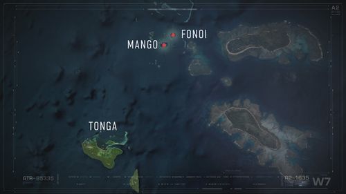 The United Nations says a distress signal has been detected in a low-lying isolated group of islands - in particular Fonoi and Mango Islands. 